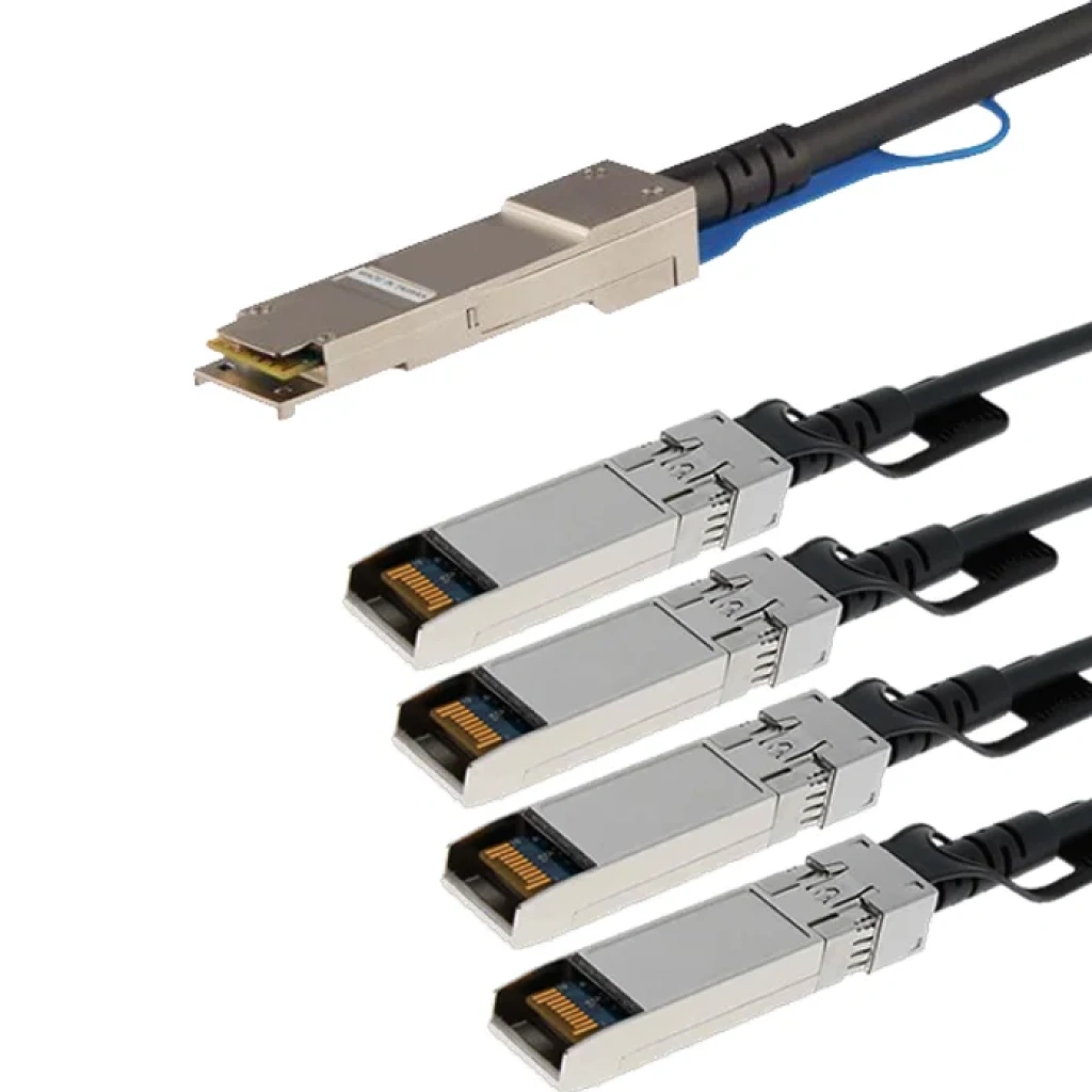 100G  QSFP28 to 4x25G SFP28 Passive DAC Breakout Cable 1.5M