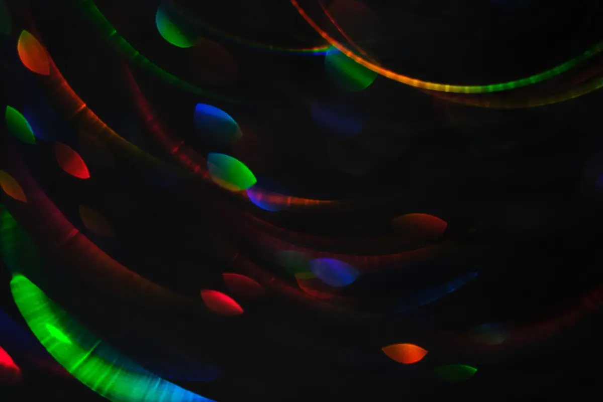 DWDM over IP concept showing light wavelengths, digital IP network for scalable telecom infrastructure